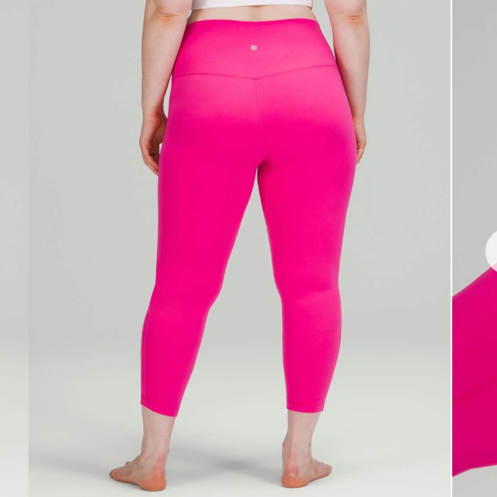 lululemon athletica sonic Pink align Leggings
